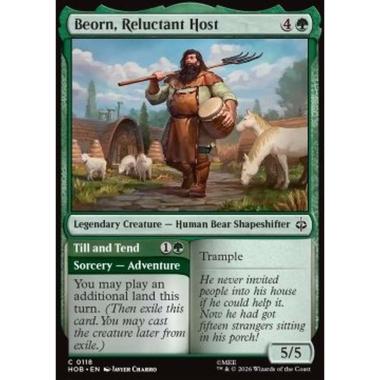 Beorn, Reluctant Host // Till and Tend - Beorn, Reluctant Host // Till and Tend - [HOB][NM] [Foil]