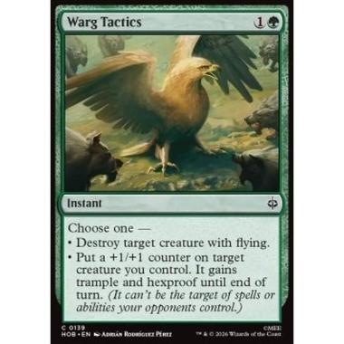 Warg Tactics - Warg Tactics - [HOB][NM] [Foil]