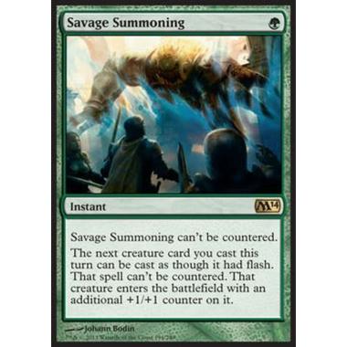 Savage Summoning - Evocazione Selvatica - [M14][EX]