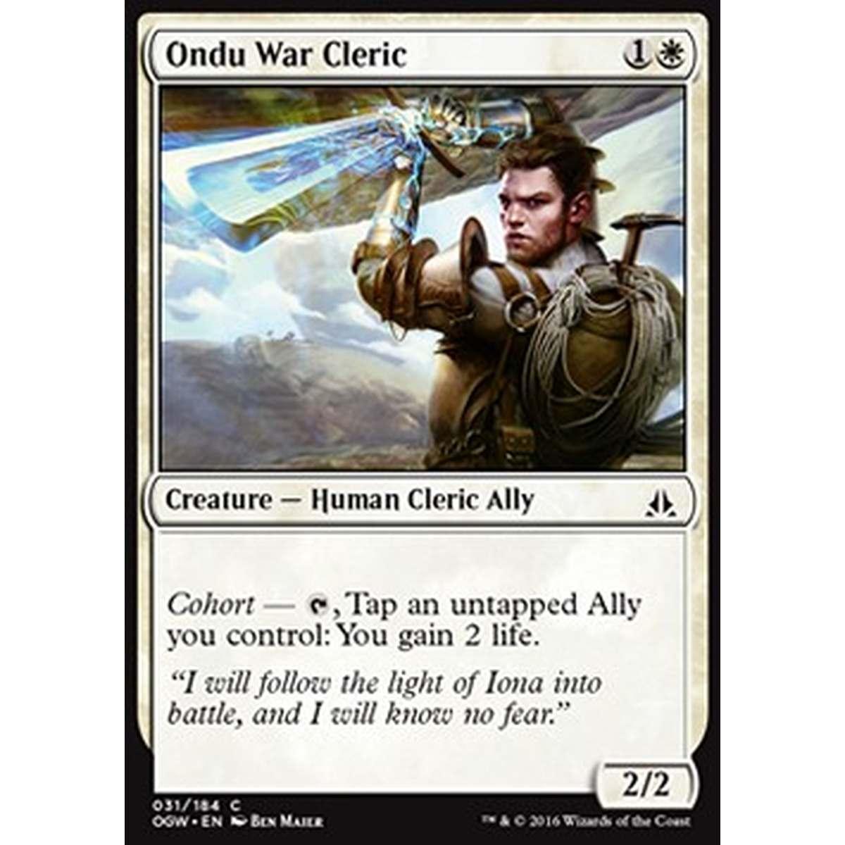 Ondu War Cleric - Chierico di Guerra di Ondu - [OGW] [NM]