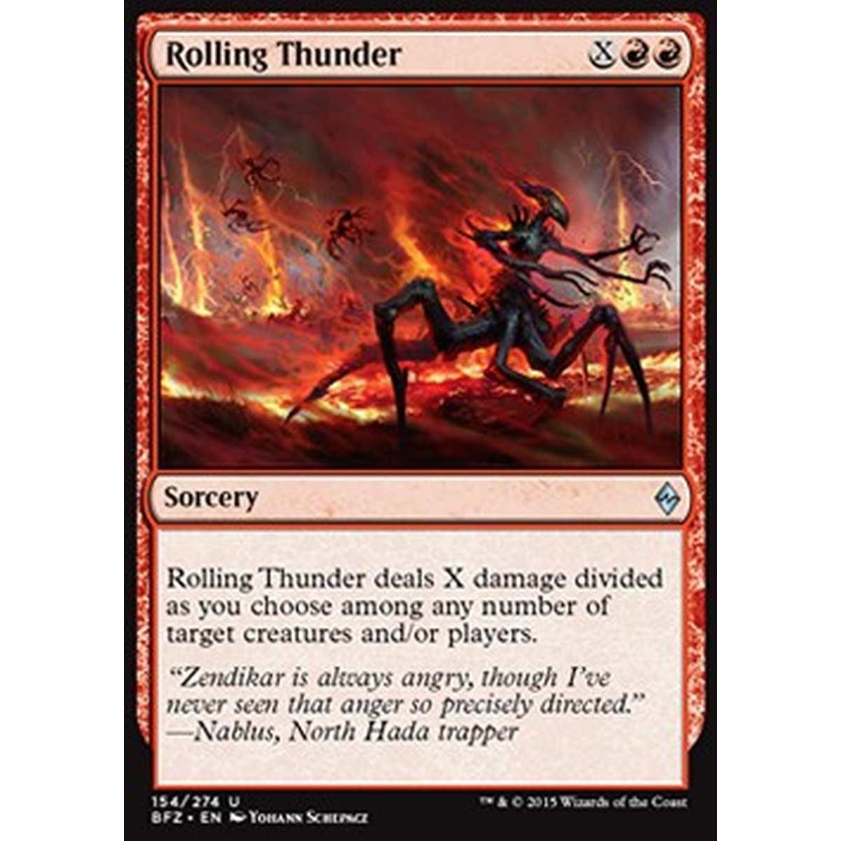Rolling Thunder - Rombo di Tuono - [BFZ][EX]