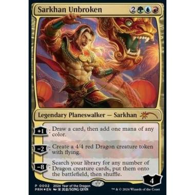 Sarkhan Unbroken - Sarkhan Unbroken - [24LNY][NM] [Foil]