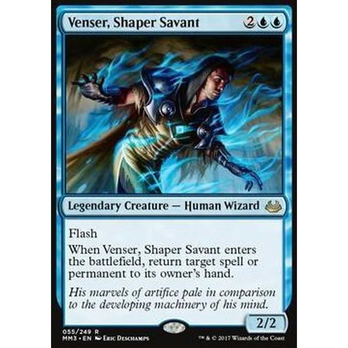 Venser, Shaper Savant - Venser, Shaper Savant - [MM3][EX] [Foil]