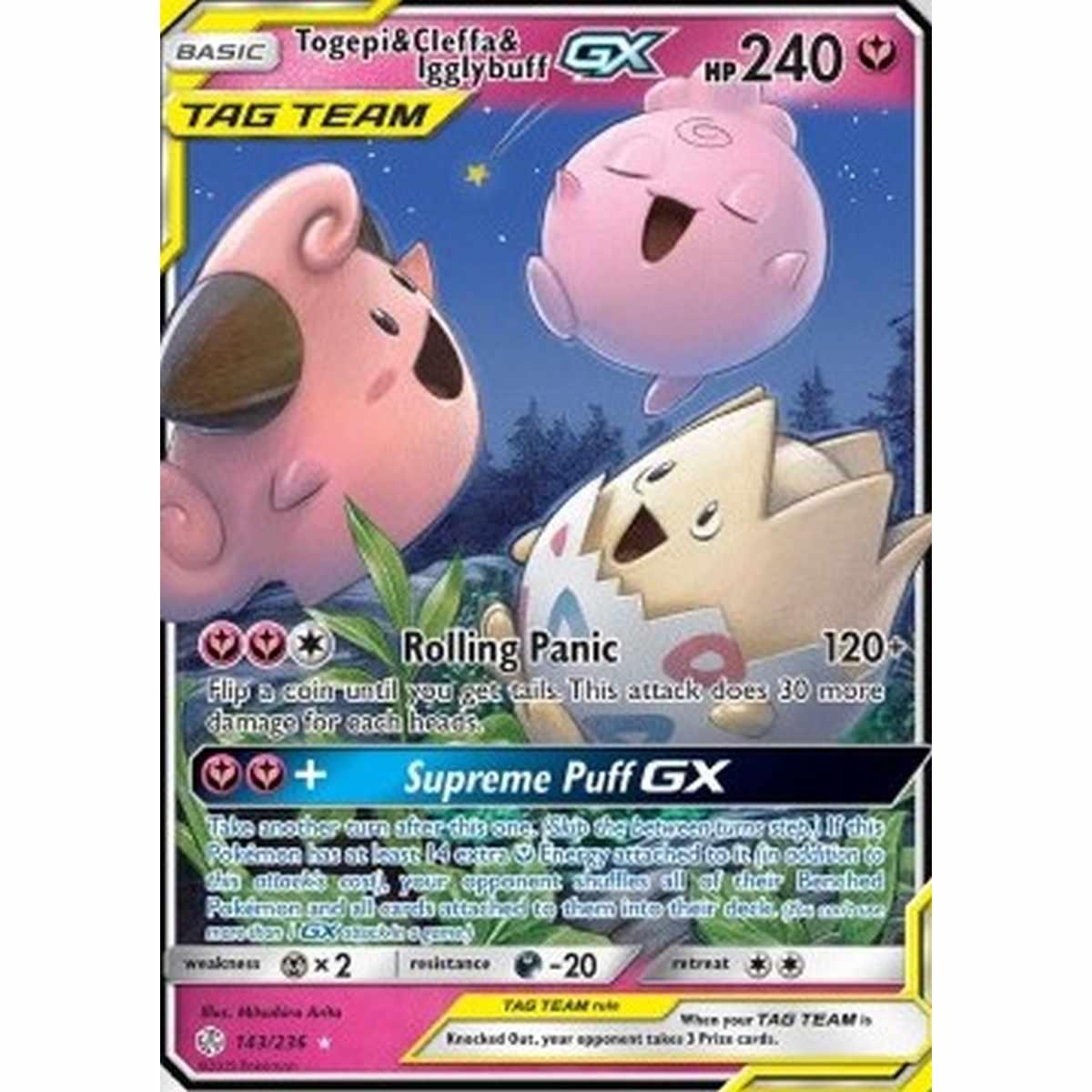 Togepi & Cleffa & Igglybuff GX  - Togepi & Cleffa & Igglybuff GX  - [CEC][EX]