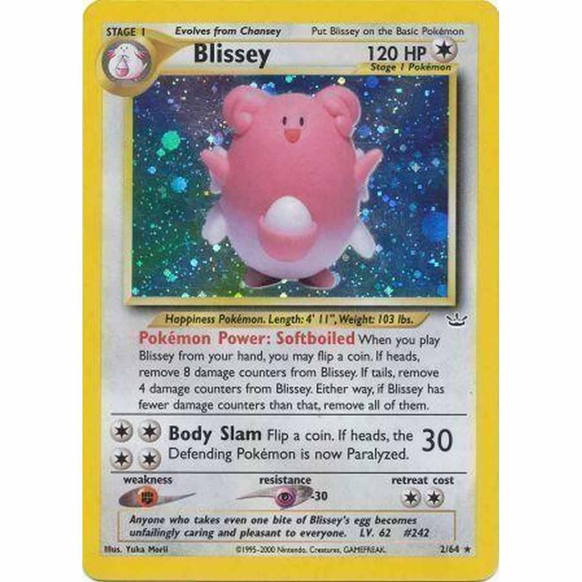 Blissey - Holo Neo Revelation English n 2 - [NR][EX]