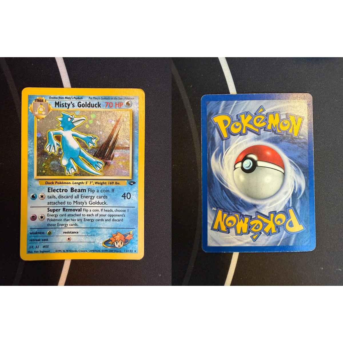 Misty's Golduck - Holo Gym Challenge English n 12 - [GC][GD]