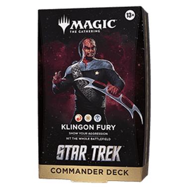 Commander: Star Trek: ""Klingon Fury"" Commander Deck - Commander: Star Trek: ""Klingon Fury"" Commander Deck - [Sealed]