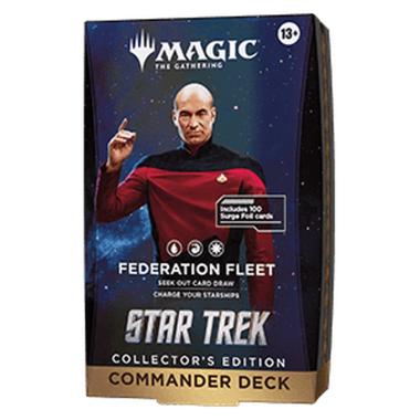 Commander: Star Trek: ""Federation Fleet"" Commander Deck: Collector's Edition - Commander: Star Trek: ""Federation Fleet"" Commander Deck: Collector's Edition - [Sealed]
