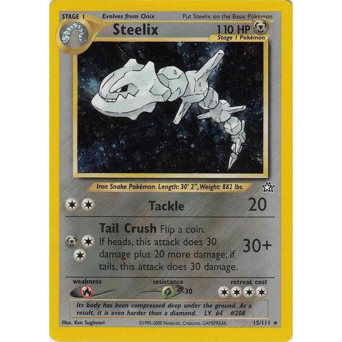 Steelix - Holo Neo Genesis English n 15 - [NG][GD]