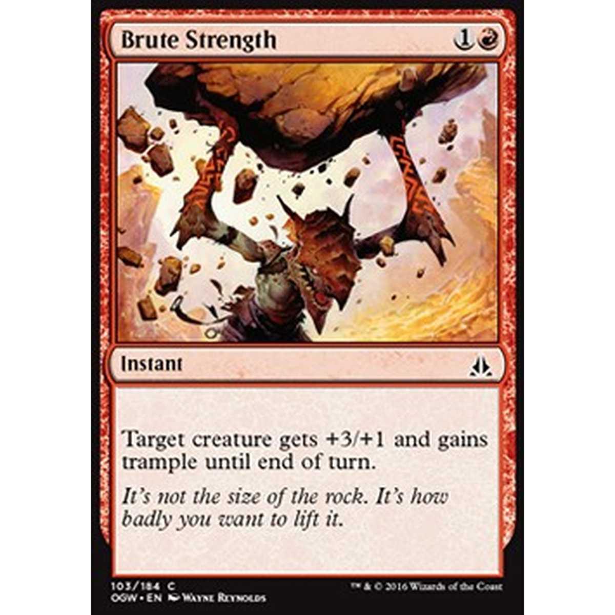 Brute Strength - Potenza Bruta - [OGW] [NM]