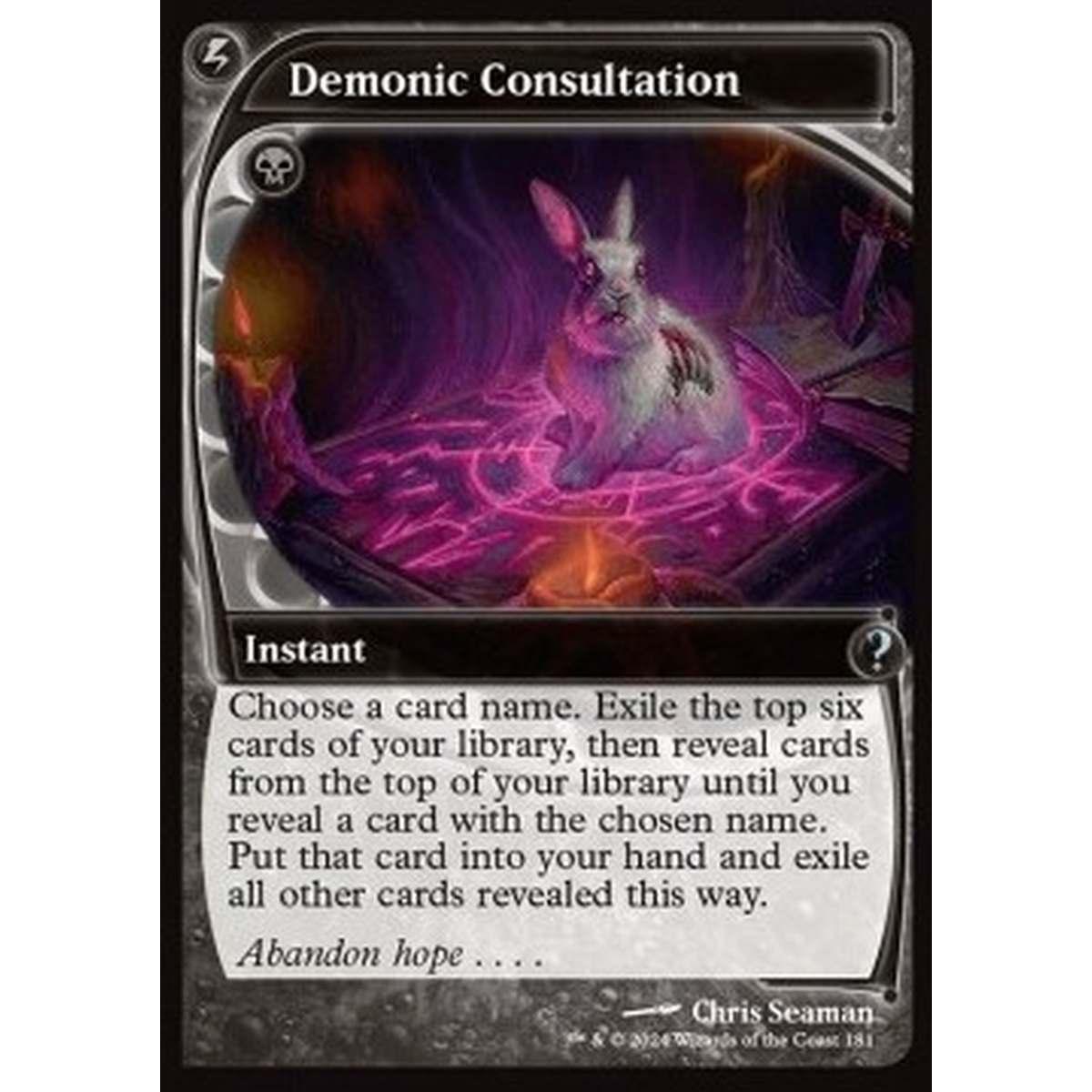 Demonic Consultation - Demonic Consultation - [MB2][NM]