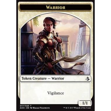 Warrior Token (White 1/1 Vigilance) - Warrior Token (White 1/1 Vigilance) - [AKH][NM]