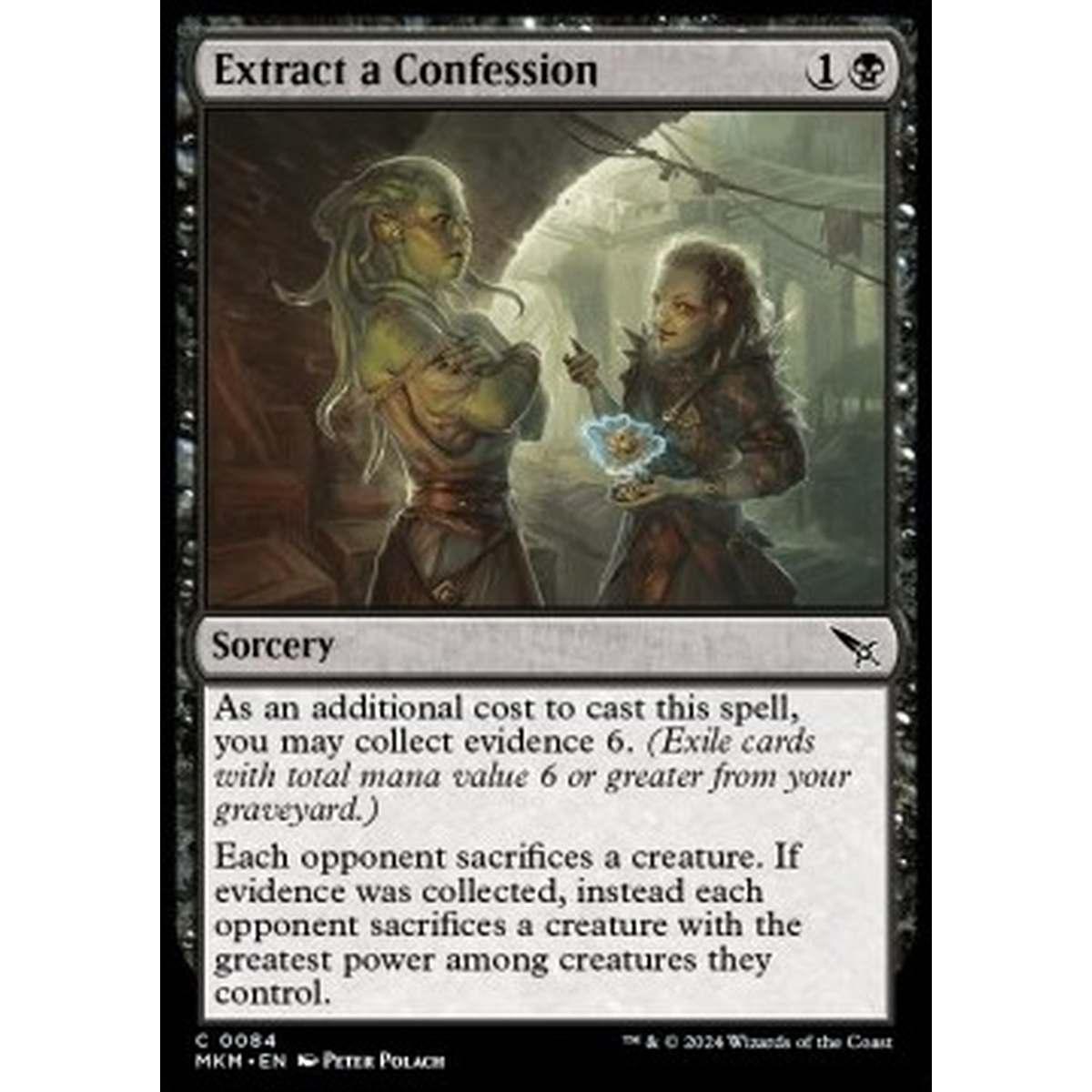 Extract a Confession - Extract a Confession - [MKM][EX] [Foil]