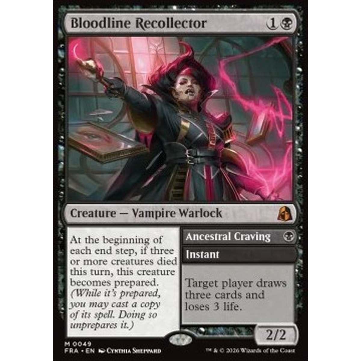 Bloodline Recollector // Ancestral Craving - Bloodline Recollector // Ancestral Craving - [FRA][NM]
