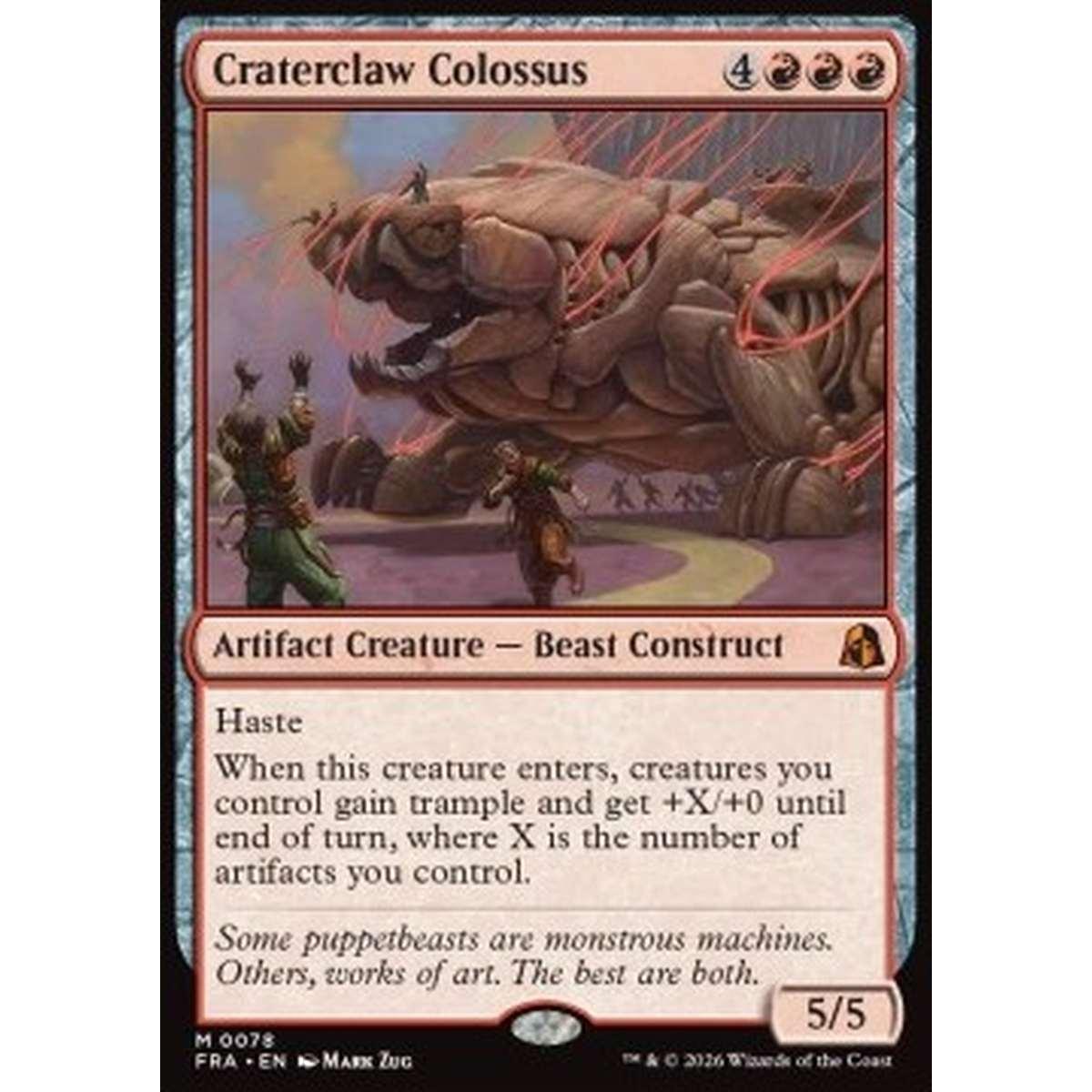 Craterclaw Colossus - Craterclaw Colossus - [FRA][NM]