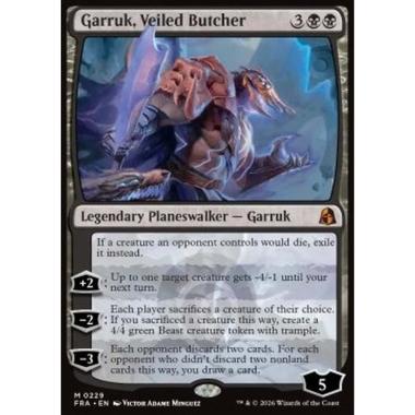 Garruk, Veiled Butcher - Garruk, Veiled Butcher - [FRA][NM]