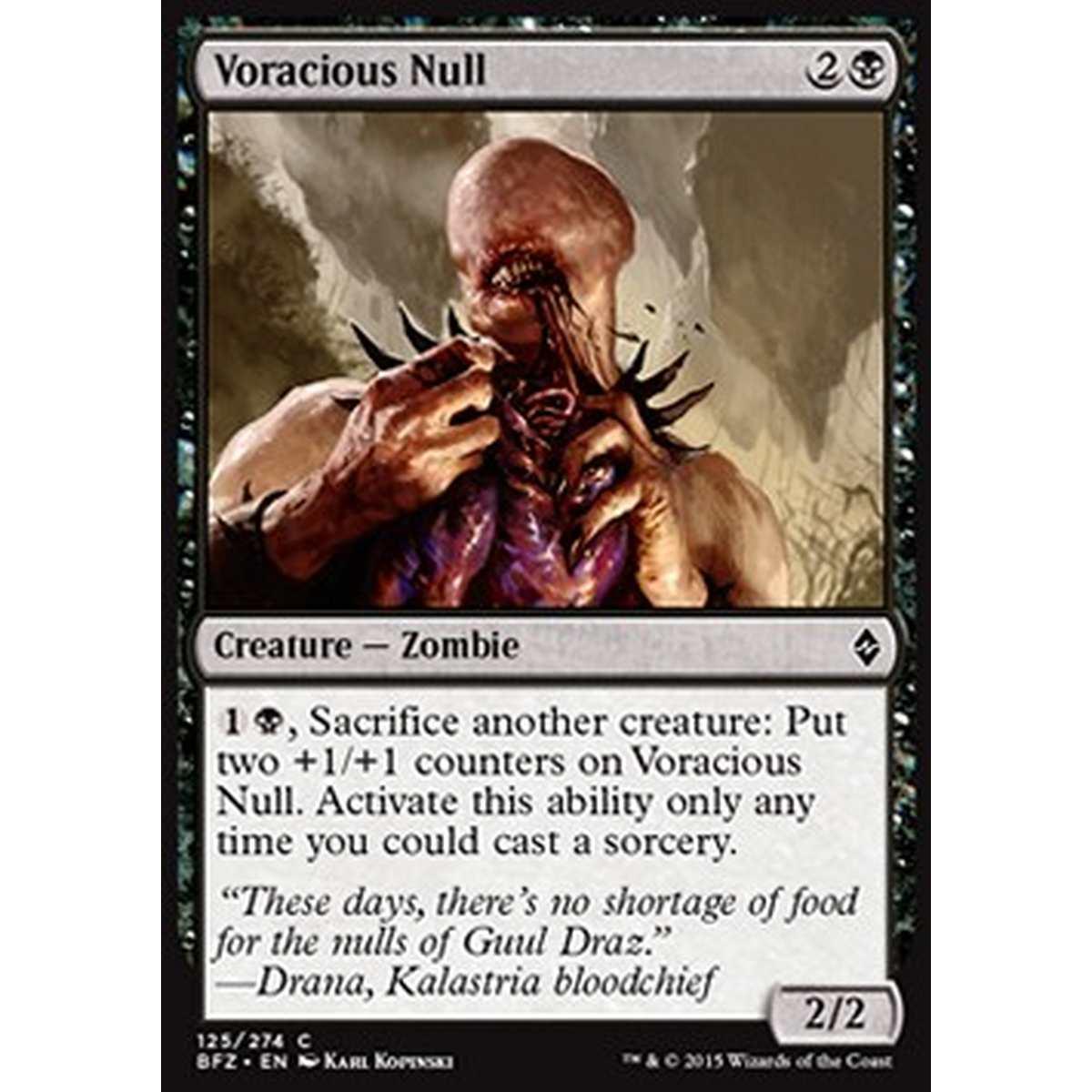Voracious Null - Nullo Vorace - [BFZ] [NM]