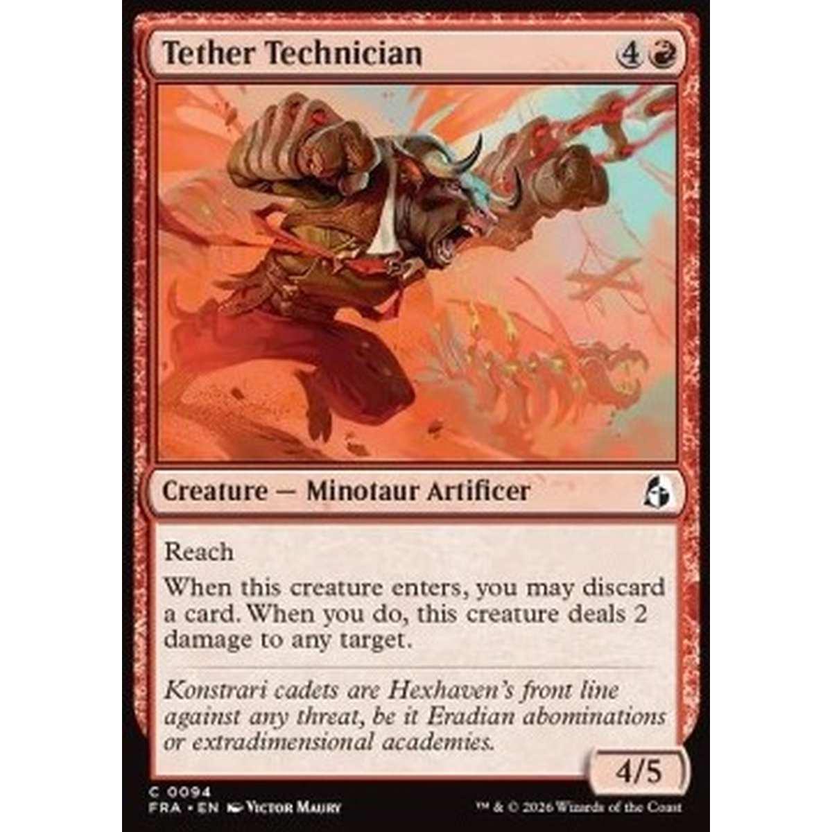 Tether Technician - Tether Technician - [FRA][NM]