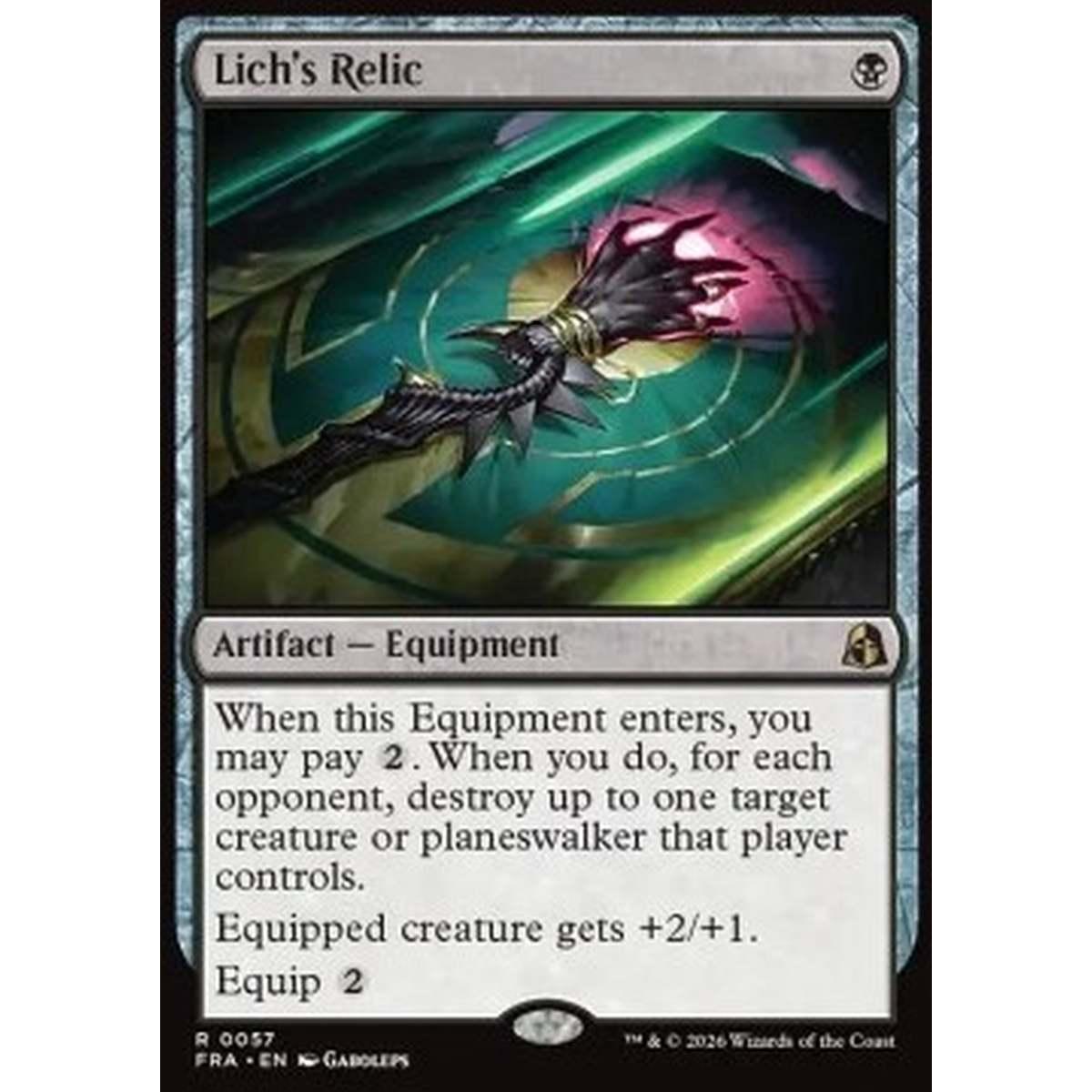 Lich's Relic - Lich's Relic - [FRA][NM]