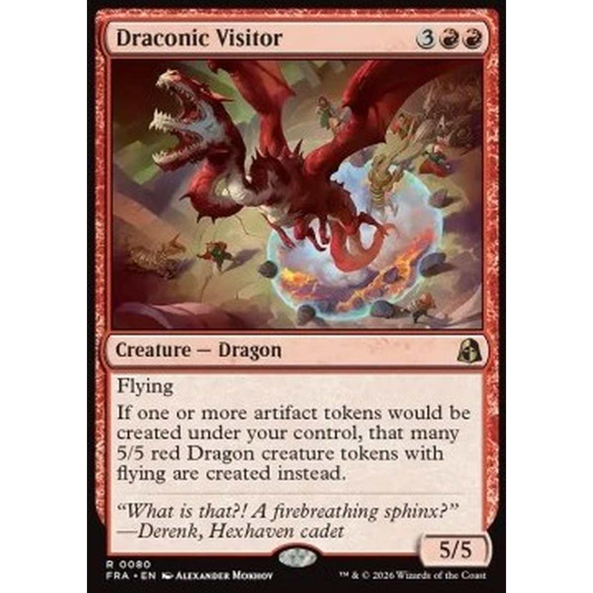 Draconic Visitor - Draconic Visitor - [FRA][NM]