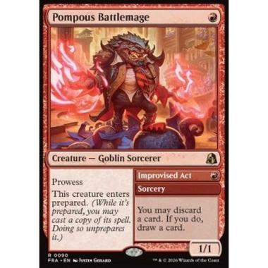 Pompous Battlemage // Improvised Act - Pompous Battlemage // Improvised Act - [FRA][NM]