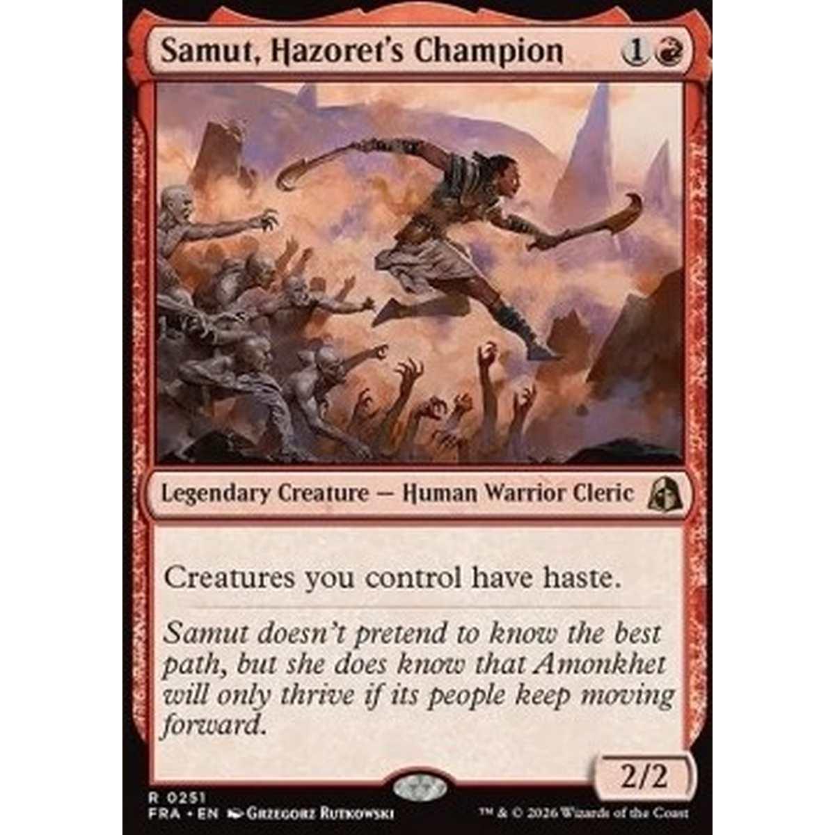 Samut, Hazoret's Champion - Samut, Hazoret's Champion - [FRA][NM]