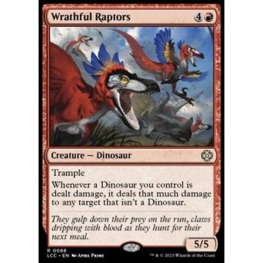 Wrathful Raptors - Raptor Furenti - [LCC][NM]