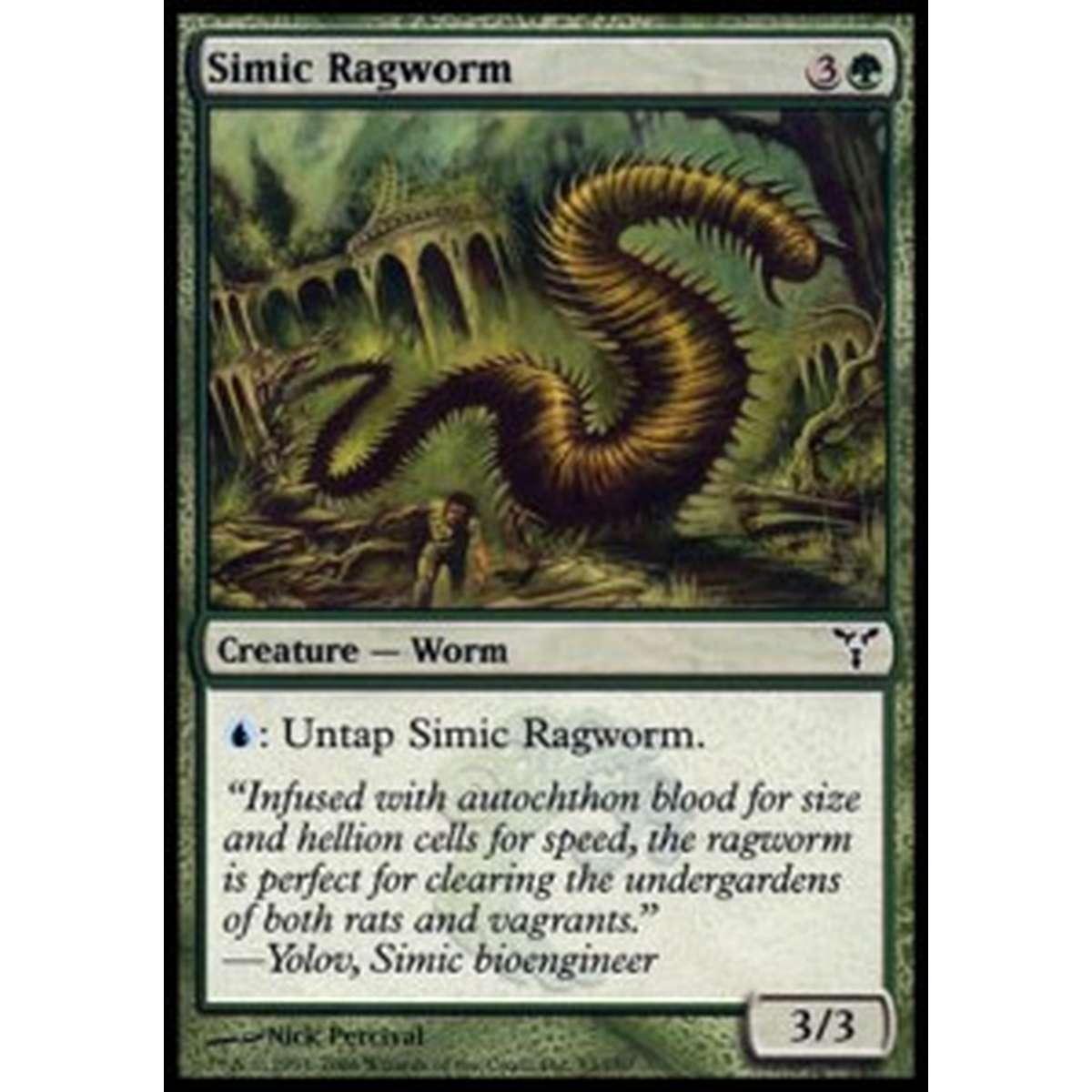 Simic Ragworm - Simic Ragworm - [DIS][EX] [Foil]