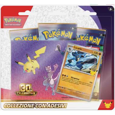 Collezione con Adesivi 30° Anniversario Lucario Italiano