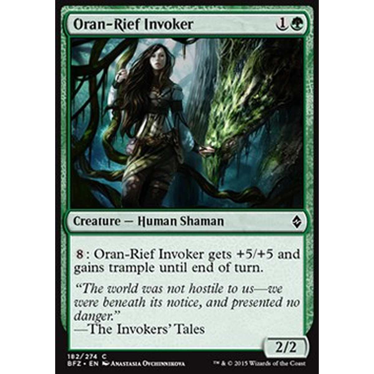 Oran-Rief Invoker - Evocatrice di Oran-Rief - [BFZ] [NM]