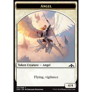 Angel Token (White 4/4 Vigilance) - Angel Token (White 4/4 Vigilance) - [GRN][EX]