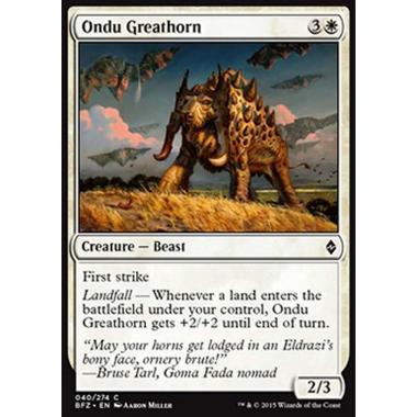 Ondu Greathorn - Corno Possente di Ondu - [BFZ] [NM]