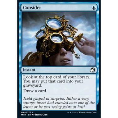 Consider - Considerare - [MID][NM]