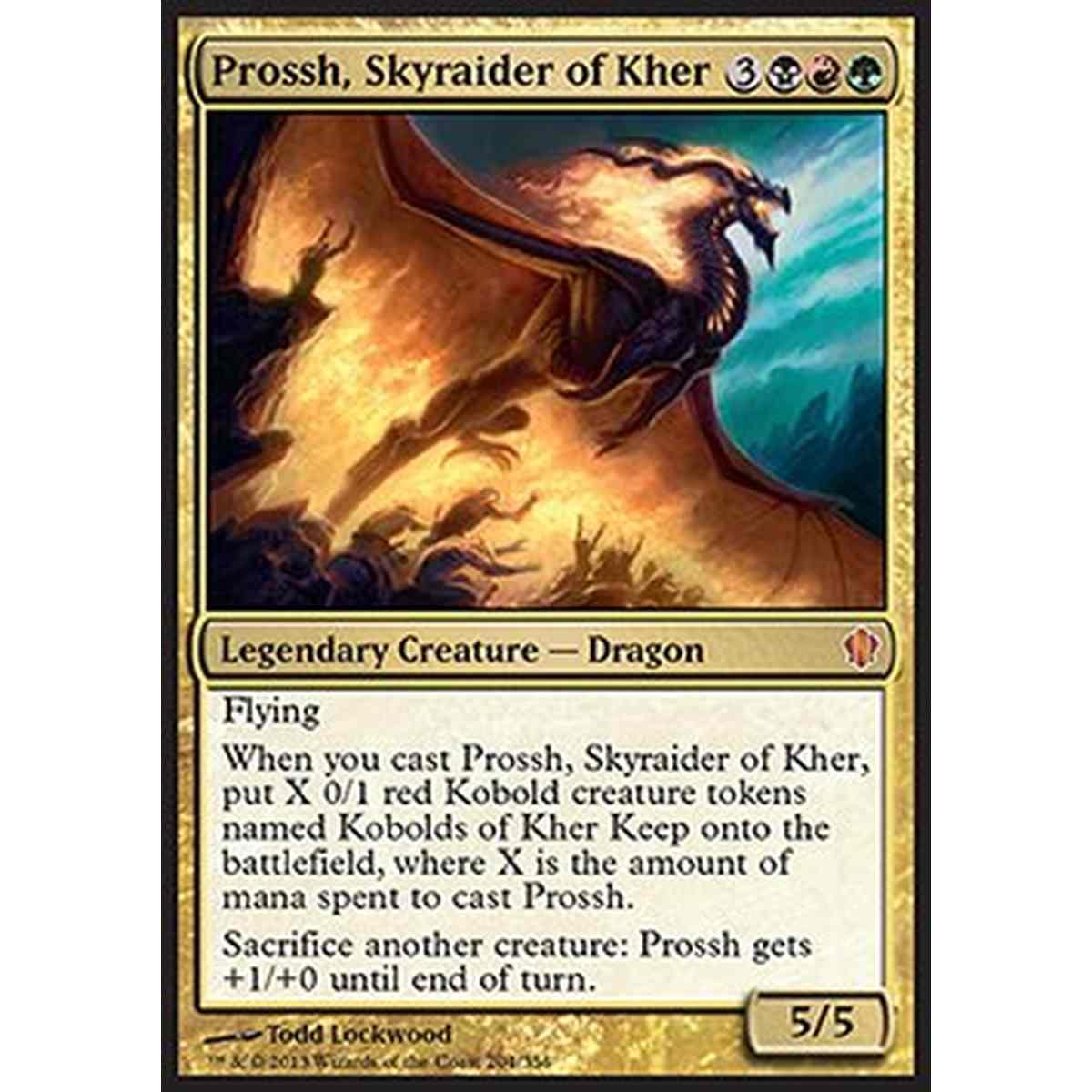 Prossh, Skyraider of Kher (V.1) - Prossh, Predacielo di Kher (V.1) - [C13][GD]