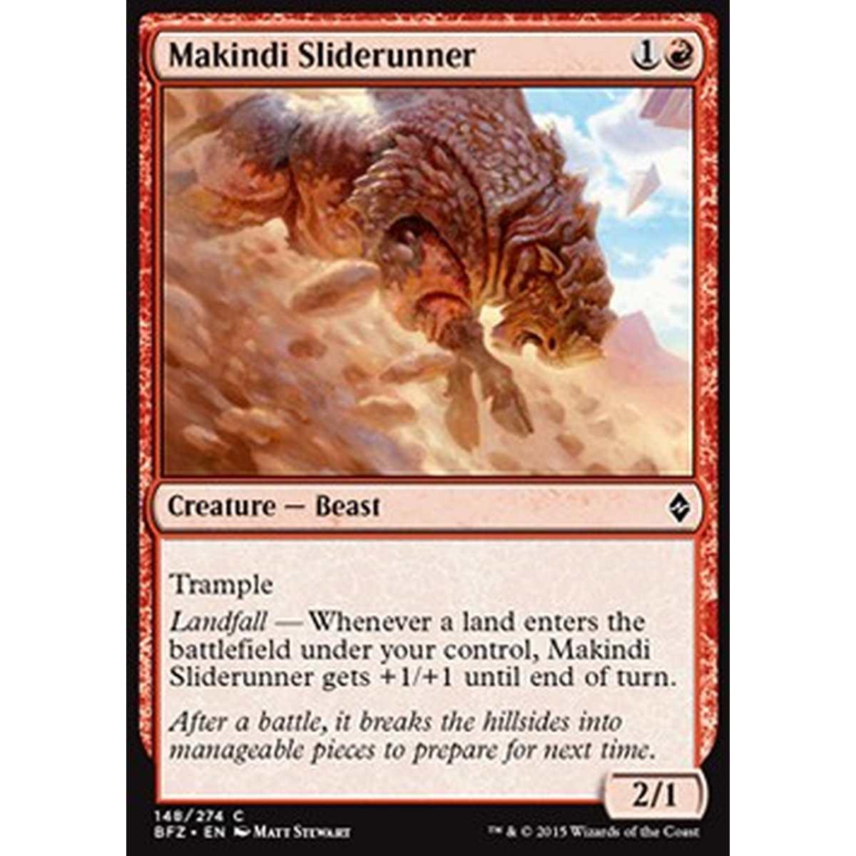Makindi Sliderunner - Cavalcafrane di Makindi - [BFZ] [NM]
