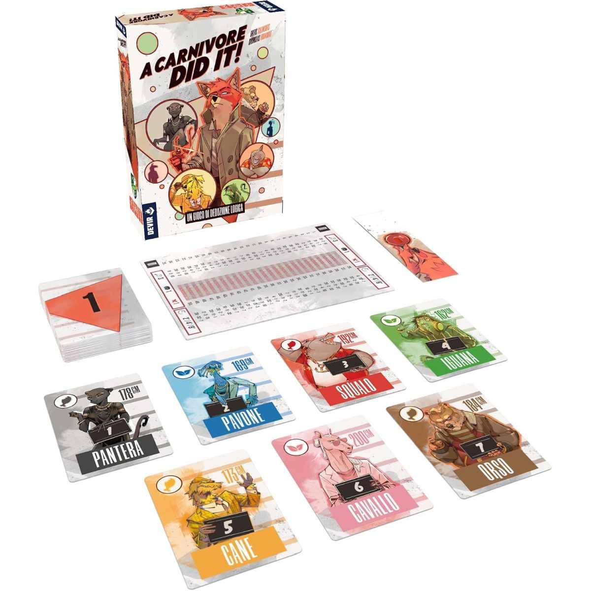 A Carnivore Did It! - Gioco da Tavolo