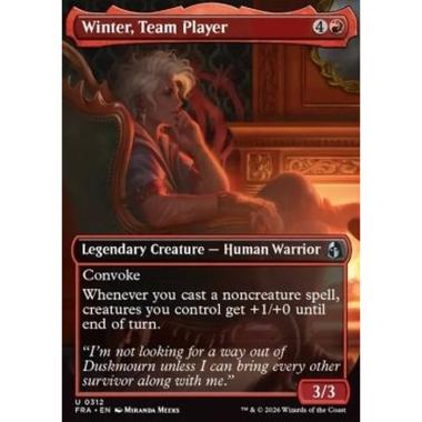 Winter, Team Player - Winter, Team Player - [XFRA][NM] [Foil]