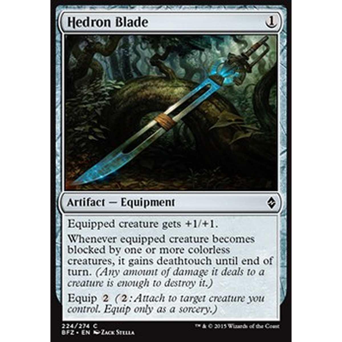 Hedron Blade - Lama d'Edro - [BFZ] [NM]