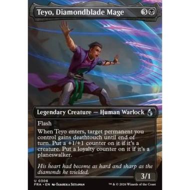 Teyo, Diamondblade Mage - Teyo, Diamondblade Mage - [XFRA][NM] [Foil]