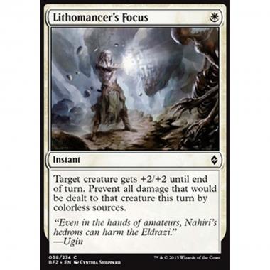 Lithomancer's Focus - Concentrazione del Litomante - [BFZ] [NM]