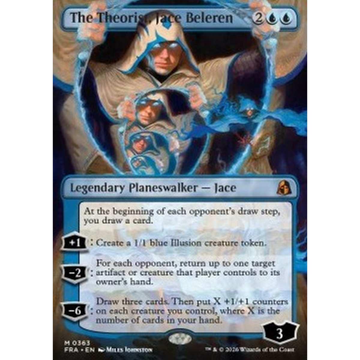 The Theorist, Jace Beleren (V.1) - The Theorist, Jace Beleren (V.1) - [XFRA][NM]