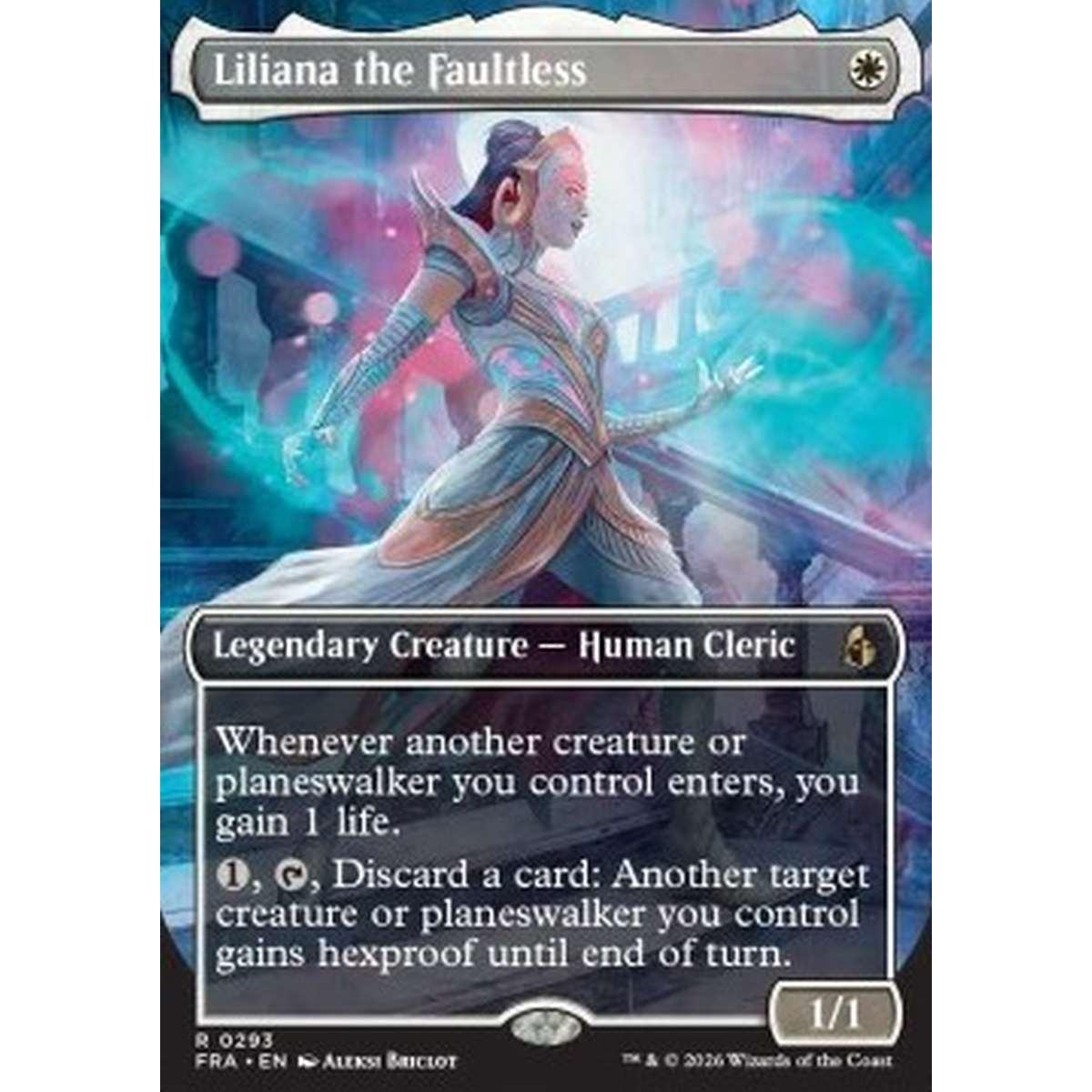 Liliana the Faultless - Liliana the Faultless - [XFRA][NM] [Foil]
