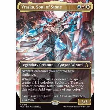 Vraska, Soul of Stone - Vraska, Soul of Stone - [XFRA][NM] [Foil]