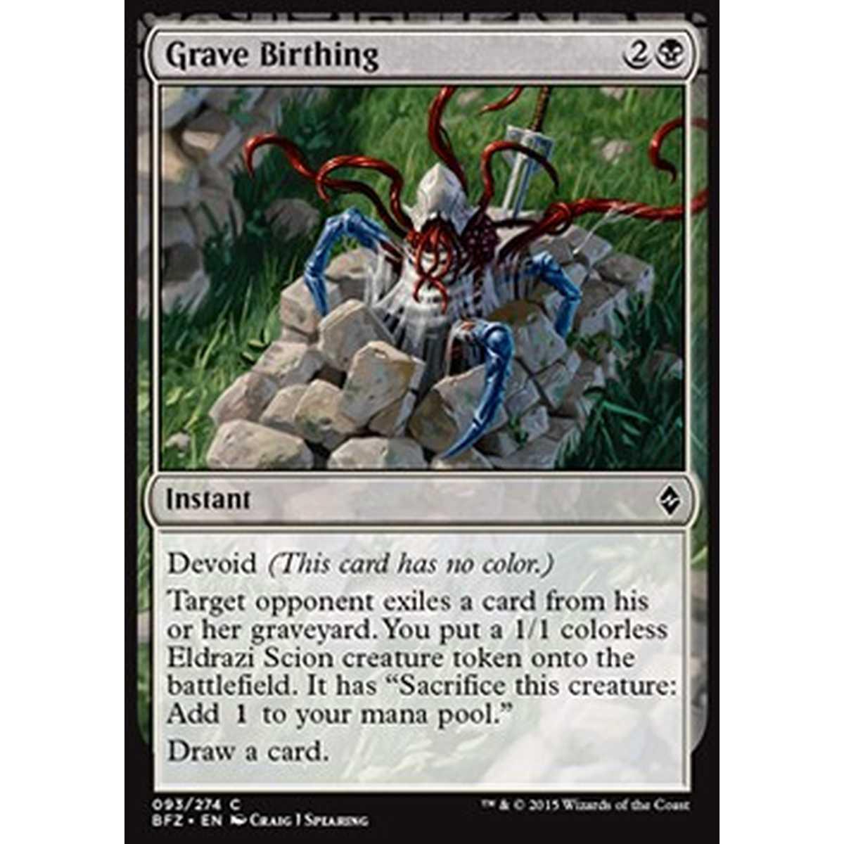 Grave Birthing - Nascita Sepolcrale - [BFZ] [NM]