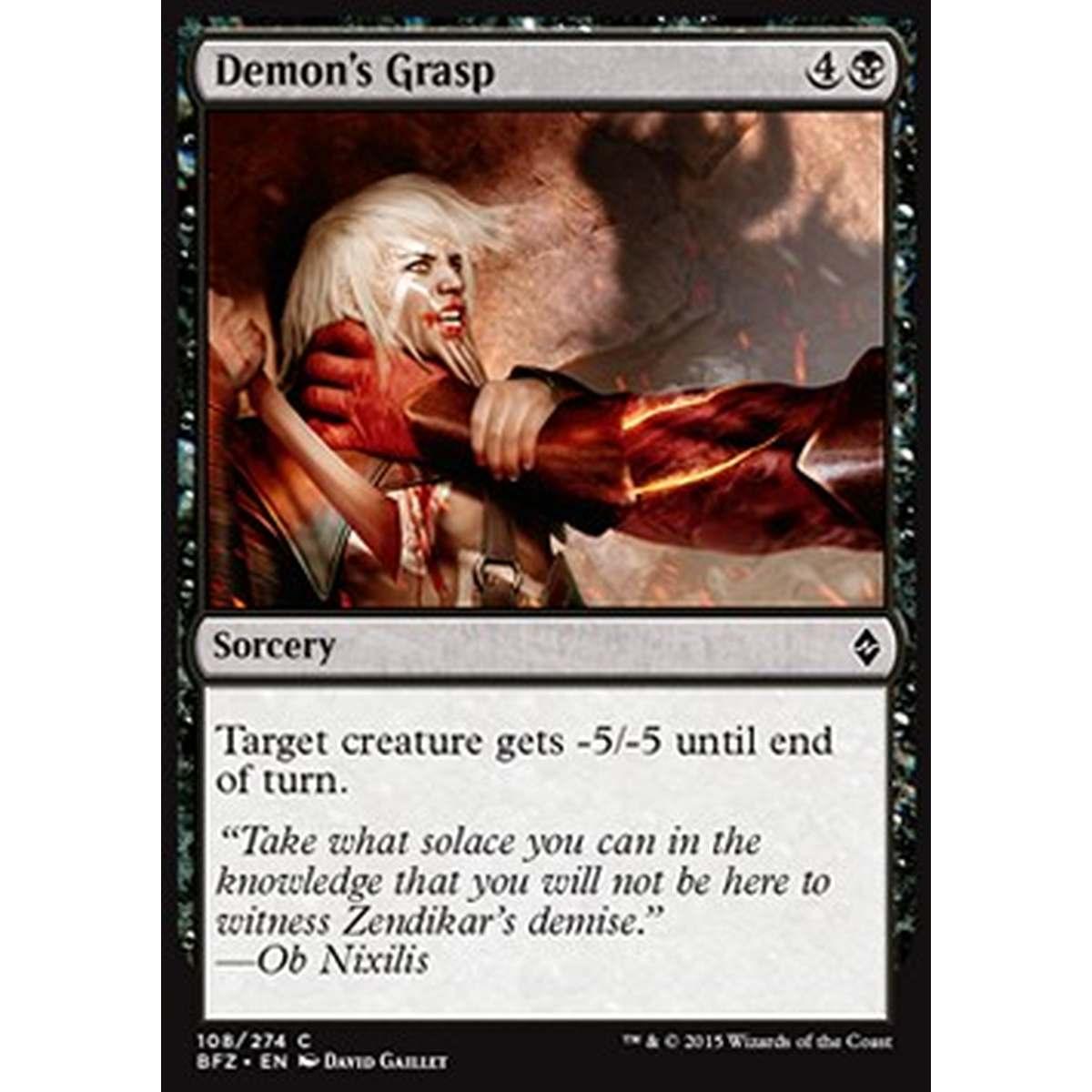 Demon's Grasp - Presa del Demone - [BFZ] [NM]