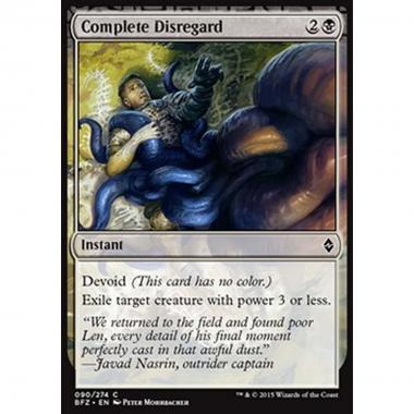 Complete Disregard - Completo Disinteresse - [BFZ] [NM]