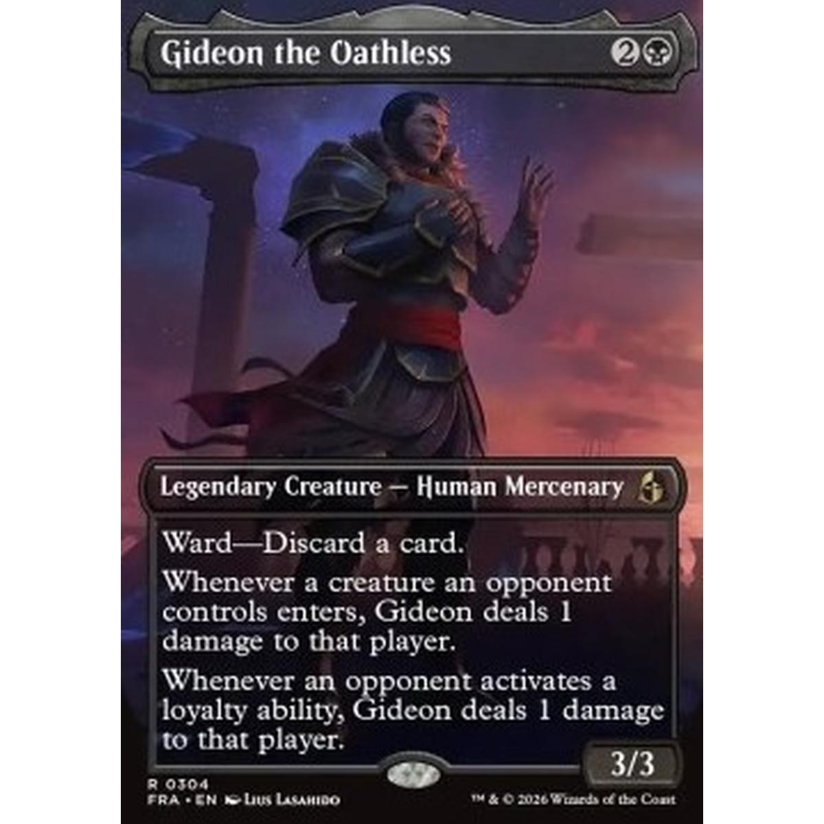 Gideon the Oathless - Gideon the Oathless - [XFRA][NM]