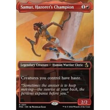 Samut, Hazoret's Champion - Samut, Hazoret's Champion - [XFRA][NM]