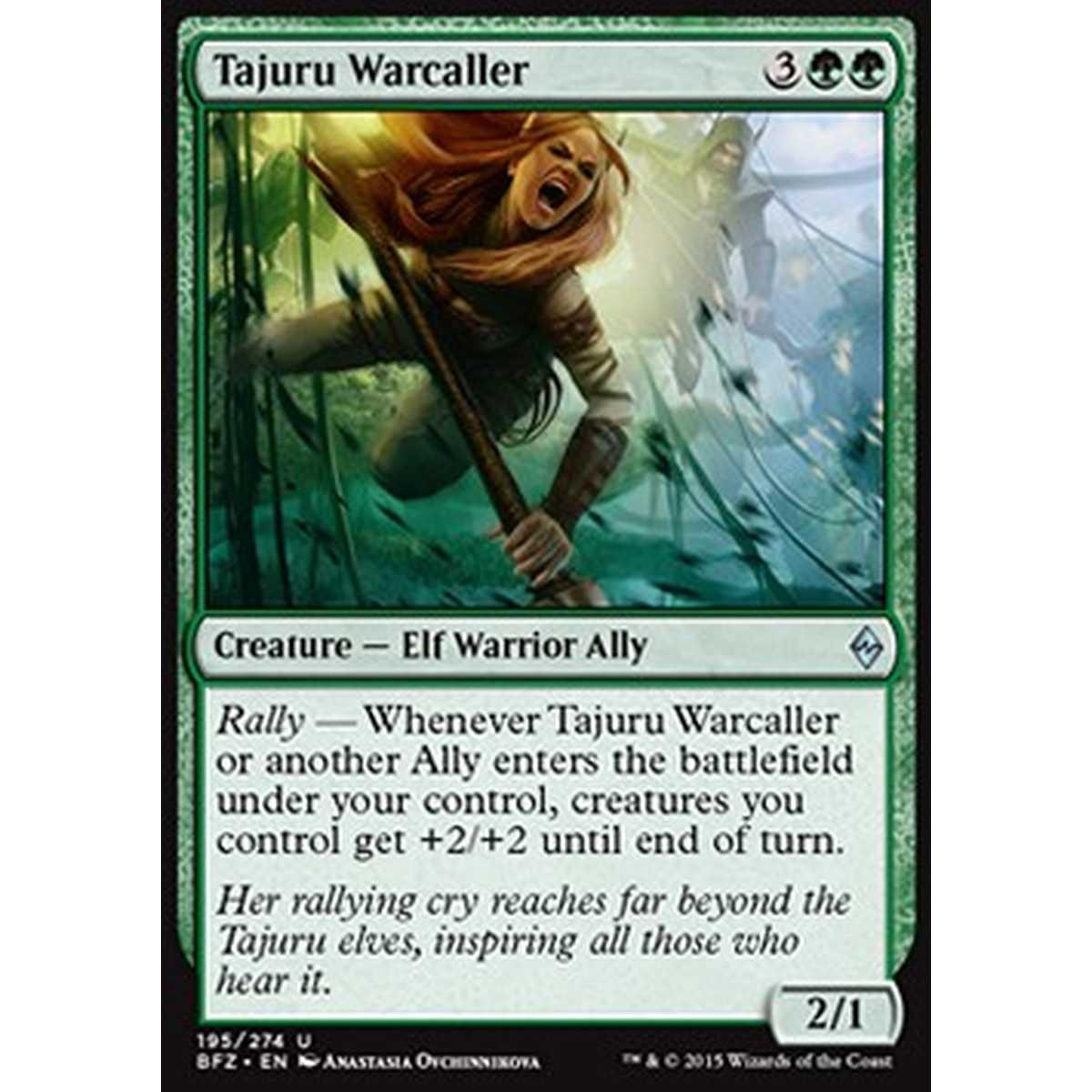 Tajuru Warcaller - Convocatrice di Guerra Tajuru - [BFZ] [NM]