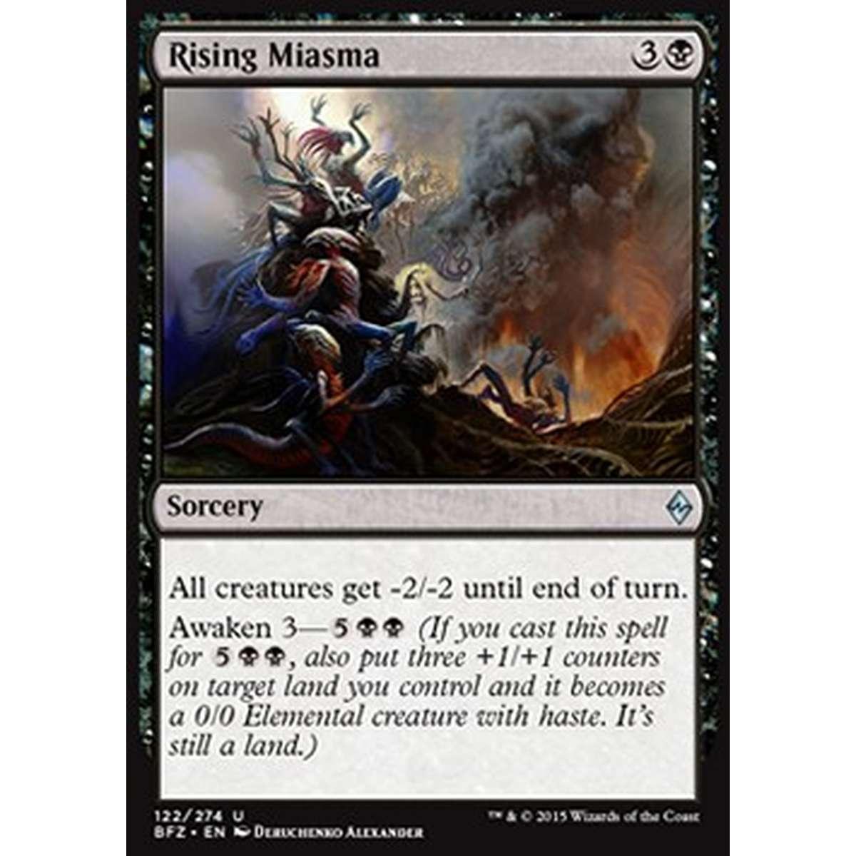 Rising Miasma - Miasma Ascendente - [BFZ] [NM]